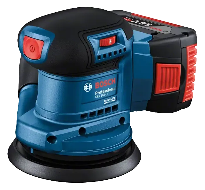 Bosch GEX 185-LI Ексцентрикова шліфувальна машина