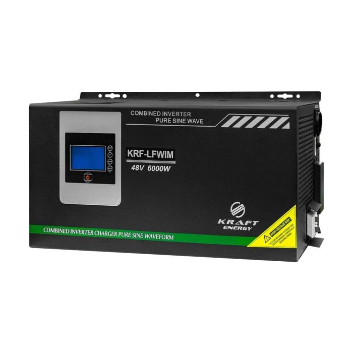 Комплект резервного живлення: гібридний інвертор на 6kW Kraft + 4 шт. 12В 100Аг Trinix 12V100Ah/20Hr AGM