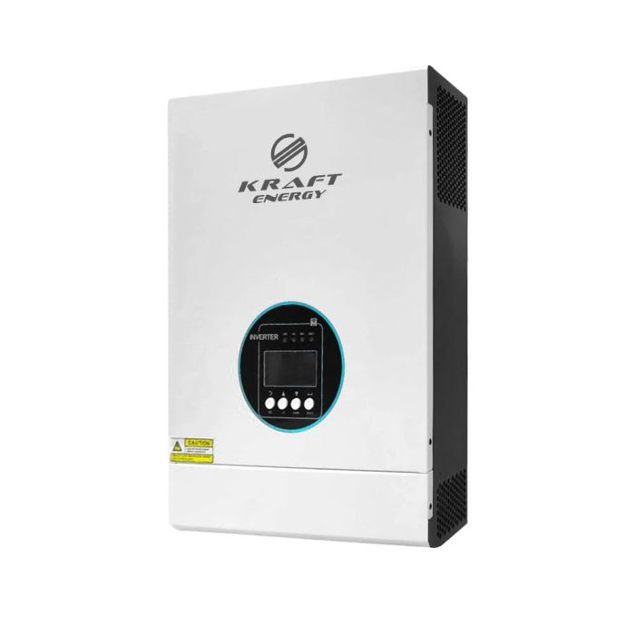 Комплект резервного живлення: гібридний інвертор на 5kW Kraft з АКБ 12В Trinix 12V 100Ah AGM 4 шт.