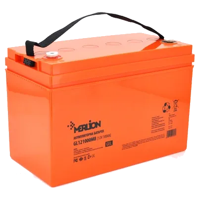 MERLION GL121000M8 100А•г 12В Свинцево-кислотна акумуляторна батарея