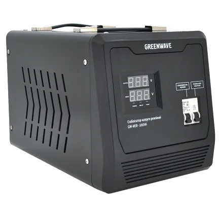 Green Wave Mauser 5000VA (3500Вт) Стабілізатор напруги релейний клеммные колодки DC140-260V, AC220