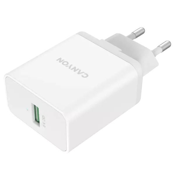 Canyon H-24 white (QC 24W) Мережевий зарядний пристрiй