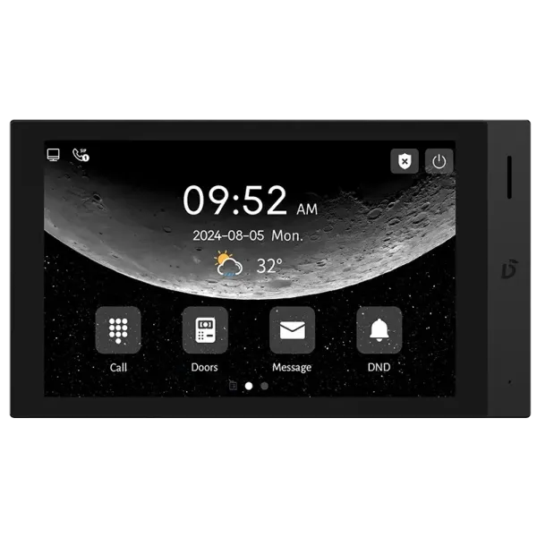 Dnake H616 BLACK 8' Android 10 Відеомонітор