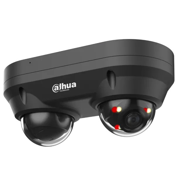 DH-IPC-HDBW2449F-AS-E2-IL-Black 2x4МП IP відеокамера Dahua