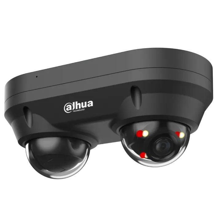 DH-IPC-HDBW2449F-AS-E2-IL-Black 2x4МП IP відеокамера Dahua