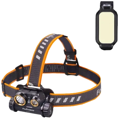 Fenix HM70R + Fenix E-LITE Ліхтар налобний + ліхтар ручний