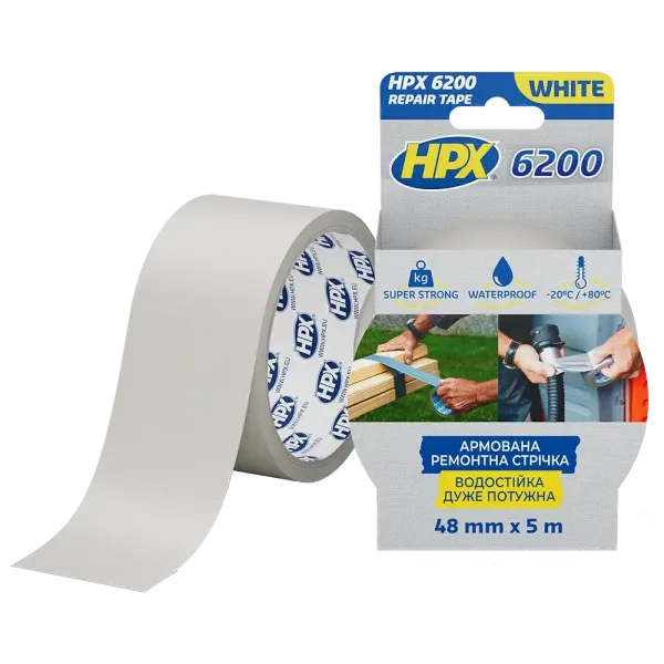 HPX CW5005 6200 48мм х 5м Стрічка армована одностороння