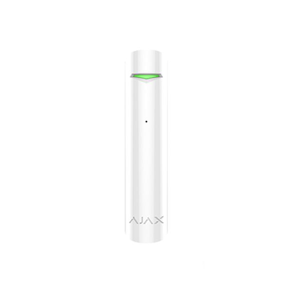 Бездротовий датчик розбиття скла Ajax GlassProtect White