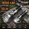 Тактический фонарь YEMAO YM-F303X, 1600LM, аккумуляторы 1x21700 (1x5000 mAh), поворотная голова