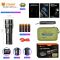 Фонарь YEMAO YM-G601 TG 60W, 4x18650, Power Bank, ЗУ Type-C, zoom, кейс