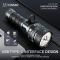 Фонарь YEMAO YM-A3T 1+18LED, 1x26650, ЗУ Type-C, zoom, магнит