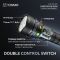 Фонарь YEMAO YM-A3T 1+18LED, 1x26650, ЗУ Type-C, zoom, магнит
