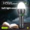 Фонарь YEMAO YM-A9 9LED, 2x26650, Power Bank, ЗУ Type-C, колпачек, 3 фильтра