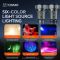 Фонарь YEMAO YM-F996 8LED(RGB), 1x21700, ЗУ Type-C, колпачек, магнит