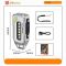 Фонарь YEMAO YM-M02X XTE+5SMD(RGB), Li-Ion аккумулятор, ЗУ Type-C, магнит