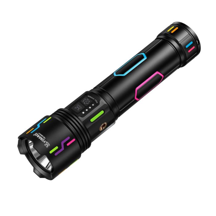 Дальнобойный фонарь YEMAO YM-G640Y, 4000LM, аккумулятор 33140 (15000 mAh), чехол, блок питания