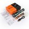 Тактический фонарь YEMAO YM-F337X, 3500LM, аккумуляторы 18650 + 18350 (3200 + 1500 mAh), боковые светодиоды (красный, синий,
