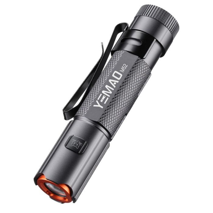 Тактический фонарь YEMAO YM-M52, 1500LM, аккумуляторы 2x14500 (2x1200 mAh)