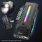 Фонарь YEMAO YM-A200-3SLWAV4+SST36+RGB, Li-Ion аккумулятор, ЗУ Type-C, магнит
