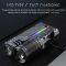 Фонарь YEMAO YM-A300-SFT12R+3x3535+RGB, Li-Ion аккумулятор, ЗУ Type-C, zoom