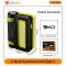 Фонарь YEMAO YM-B70-XTE+COB(white+red+blue), Li-Ion аккумулятор, Power Bank, ЗУ Type-C, магнит, IPX4