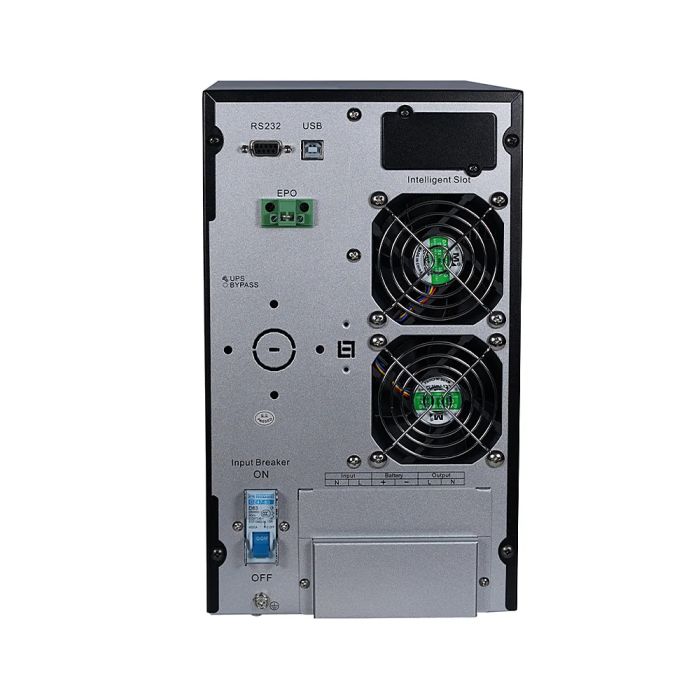 Джерело безперебійного живлення Kraft KRF-T6000VA/6KW(LCD)Ex Pro Online UPS під зовнішній акумулятор