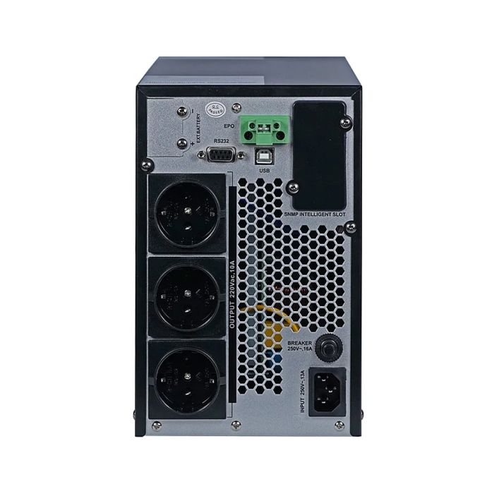 Джерело безперебійного живлення Kraft KRF-T2000VA/2KW(LCD)Ex Pro Online UPS під зовнішній акумулятор