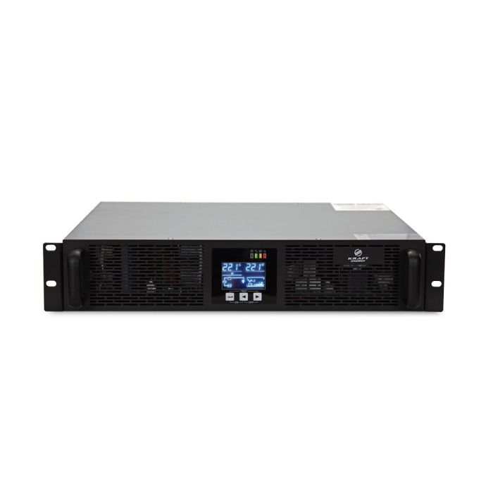 Джерело безперебійного живлення Kraft KRF-RM/1000VA/1KW/Ex Pro Online UPS під зовнішній акумулятор