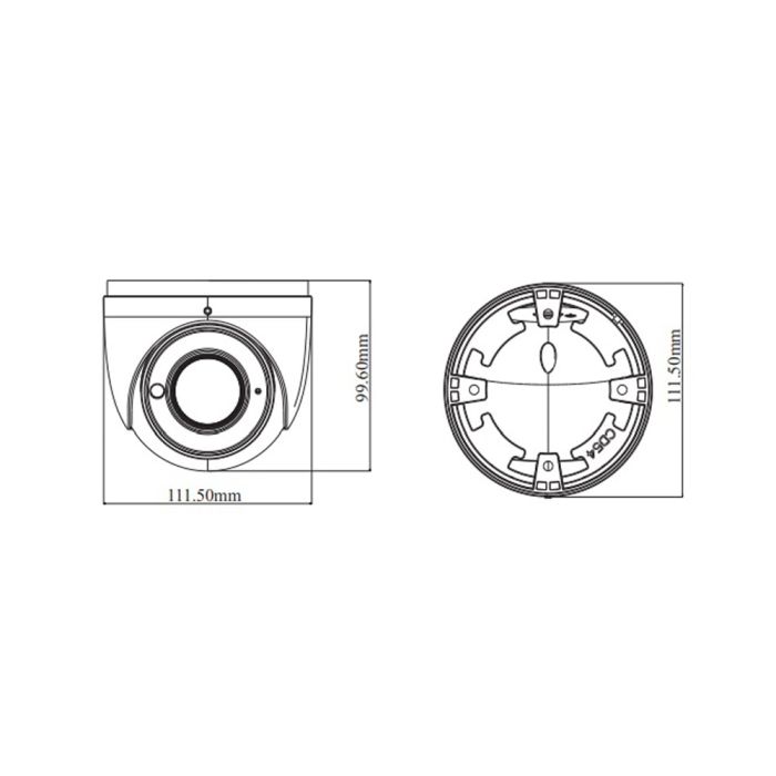 IP-відеокамера 4Mp TVT TD-9545S3 (D/AZ/PE/AR3) White f=2.8-12mm