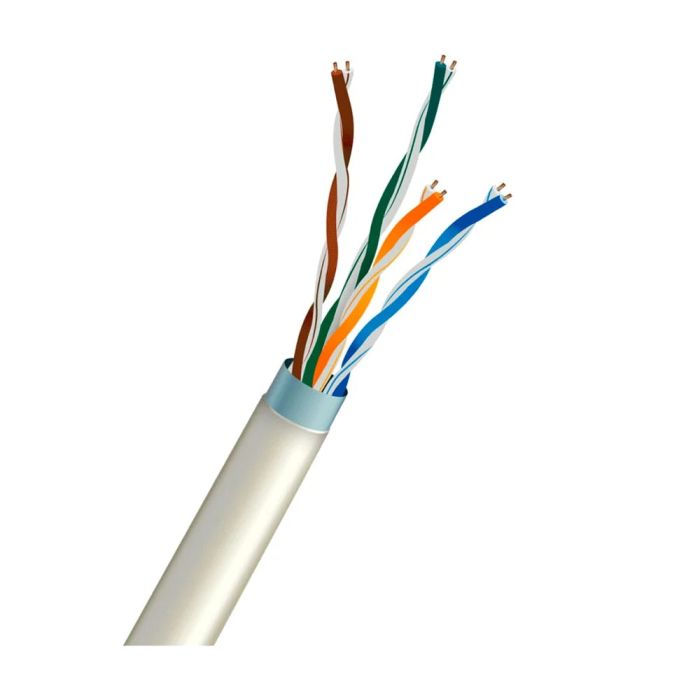 Кабель вита пара  FTP CAT6 CU 0.56mm PVC Indoor Trinix 305m