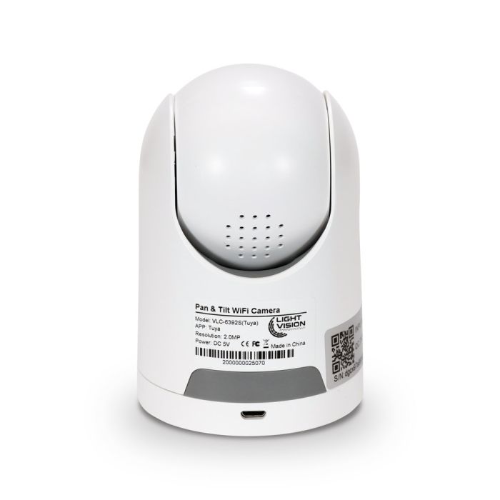 IP-відеокамера поворотна з WiFi 2Mp Light Vision VLC-6392S(Tuya) f=3.6mm