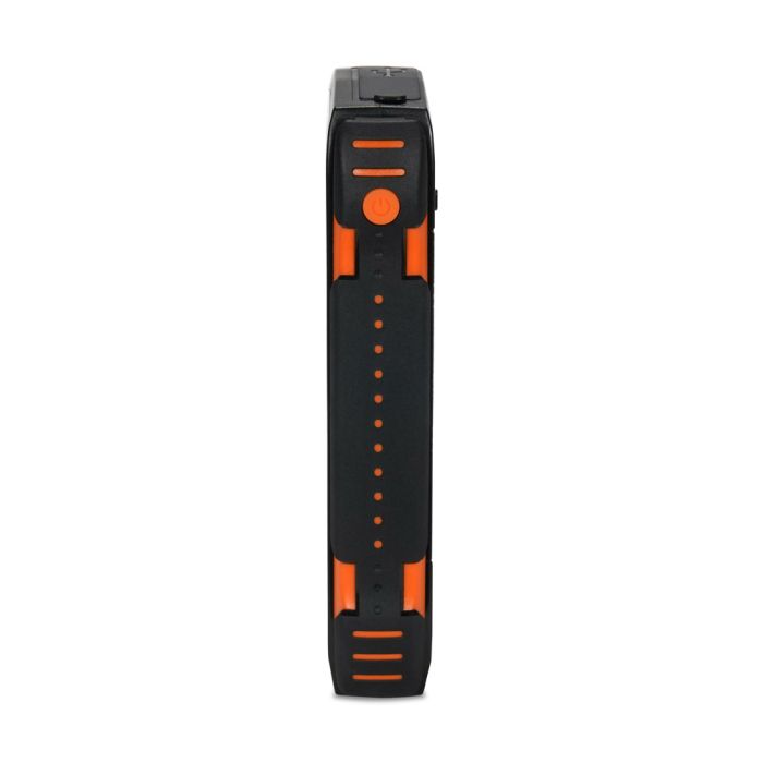 Повербанк з сонячною панеллю 30000mAh Power Bank Kraft TPB-1830SLP Orange 18W QC2.0 LED-ліхтар