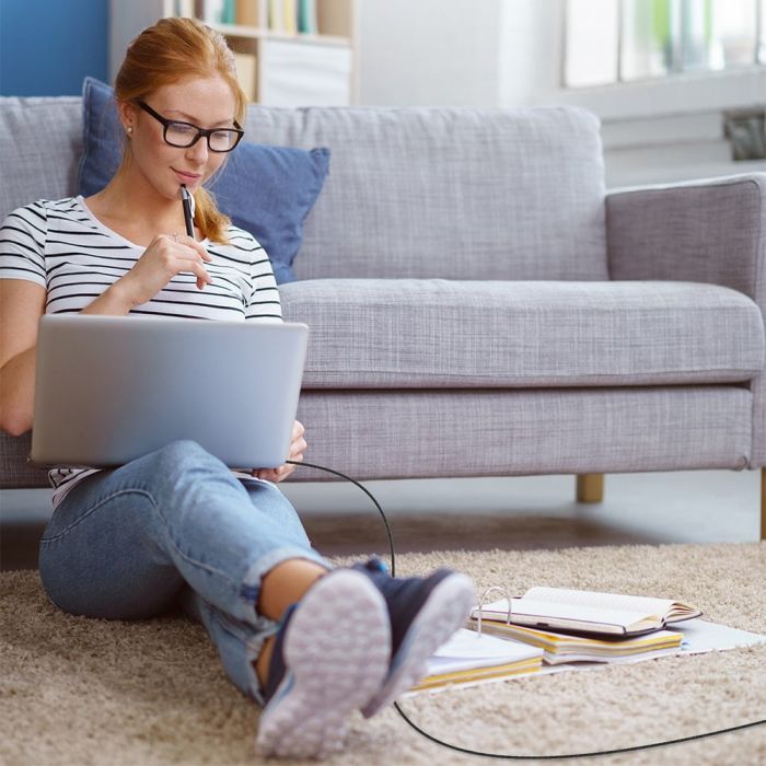 Кабель Choetech ХСС-1060 Black USB-C to USB-C PD3.1 240W 1m+2m, набір з 2 шт.