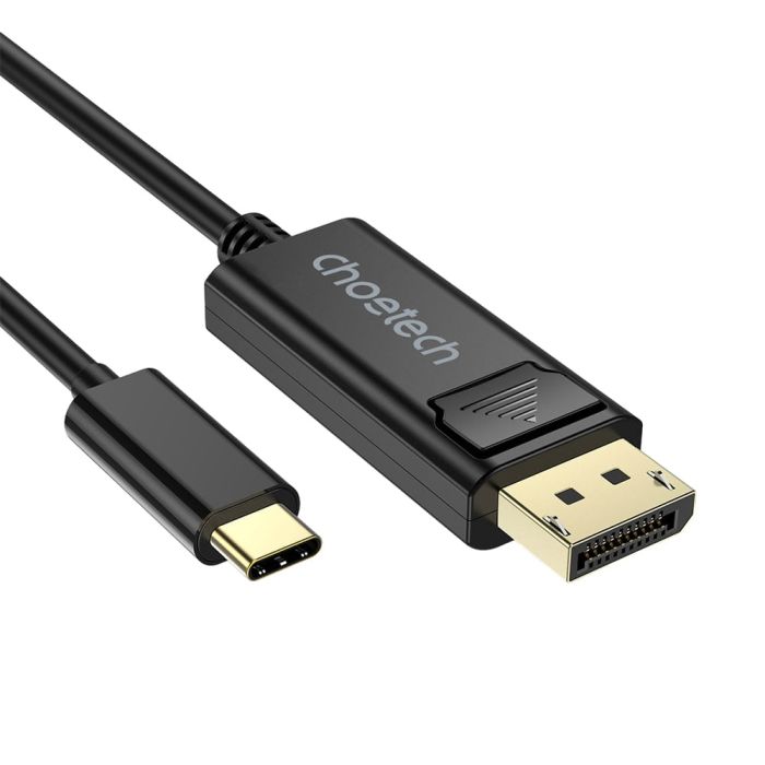 Кабель Choetech XCP-1801 Black USB-C to DisplayPort 8K@60Hz 1.8m