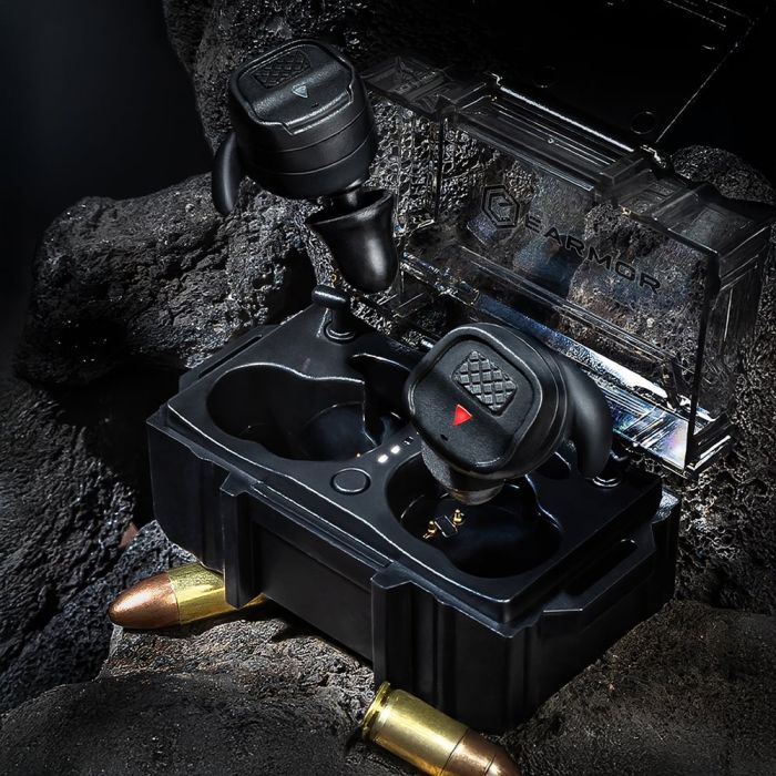 Активні захисні навушники (беруші) Earmor M20T PRO Black з Bluetooth 5.4