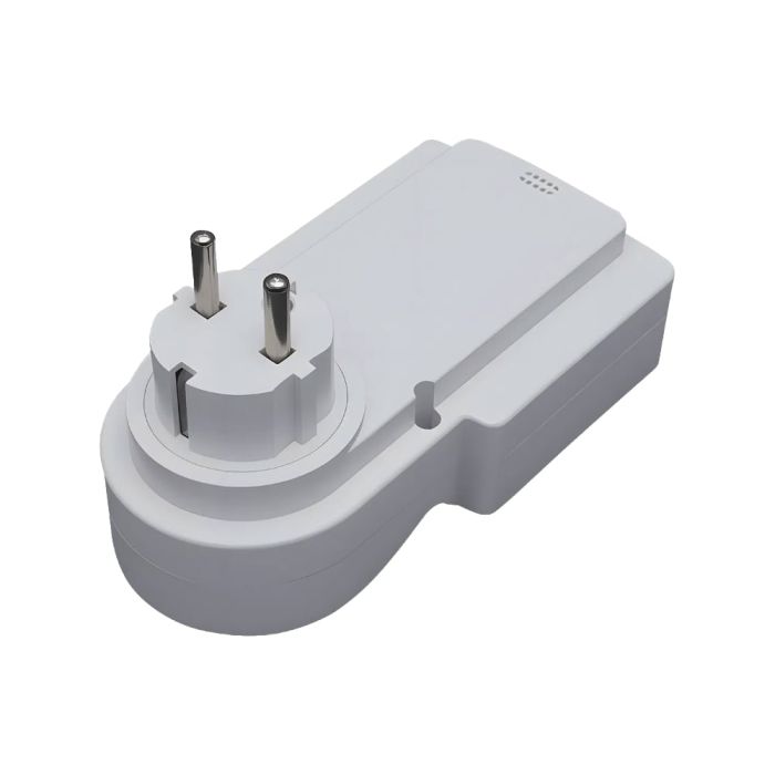 Розумна розетка з реле контролю напруги, струму, потужності з Wi-Fi (Tuya) TOMZN TOVPD1-SKW Universal+EU 16A, моніторинг енергоспоживання