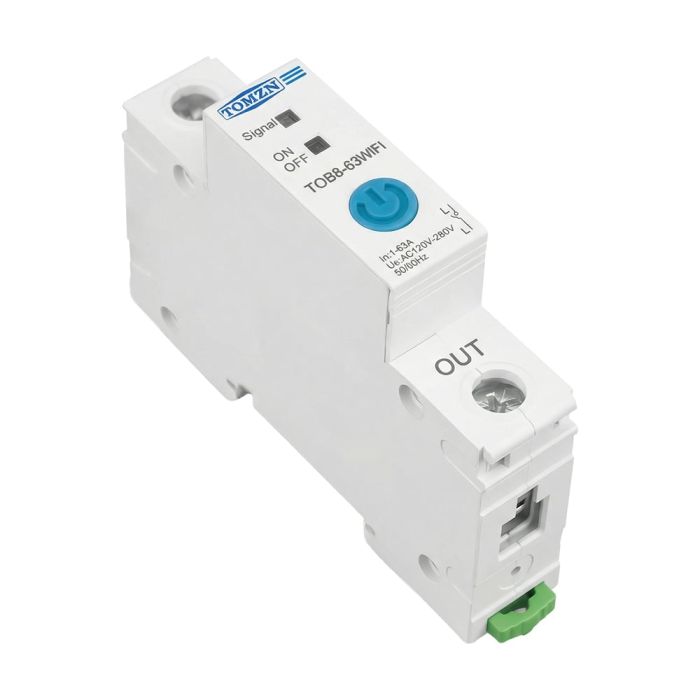 Розумний автоматичний вимикач з Wi-Fi (eWeLink) TOMZN TOB8-63 63A з моніторингом енергоспоживання