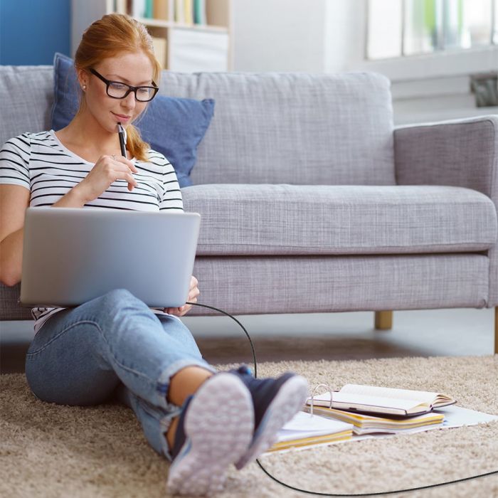 Кабель Choetech XCC-1035 Black USB-C to USB-C PD3.1 240W 1m