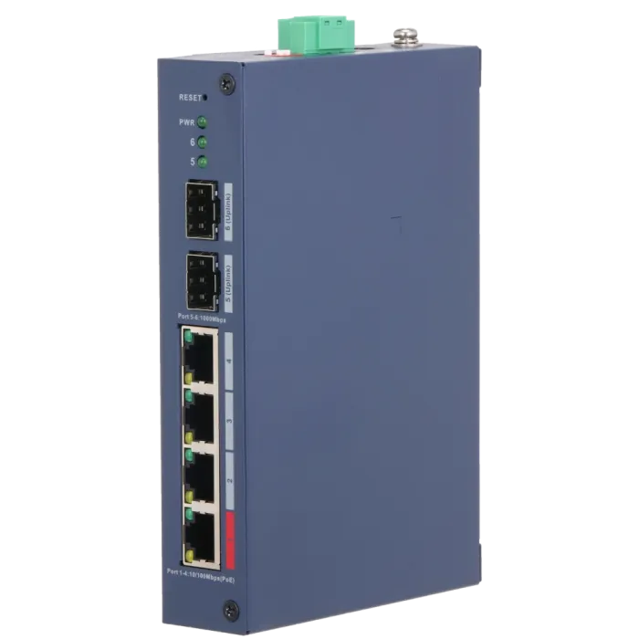 Dahua DH-CHS4206-4ET-90 PoE Комутатор 6 портів керований