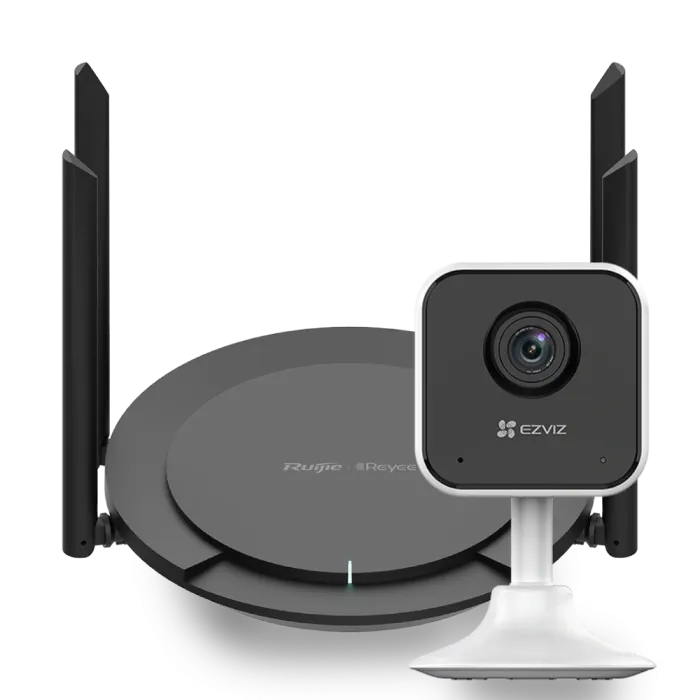 Ezviz CS-H1C (1080P) + Reyee RG-EW300 PRO Комплект