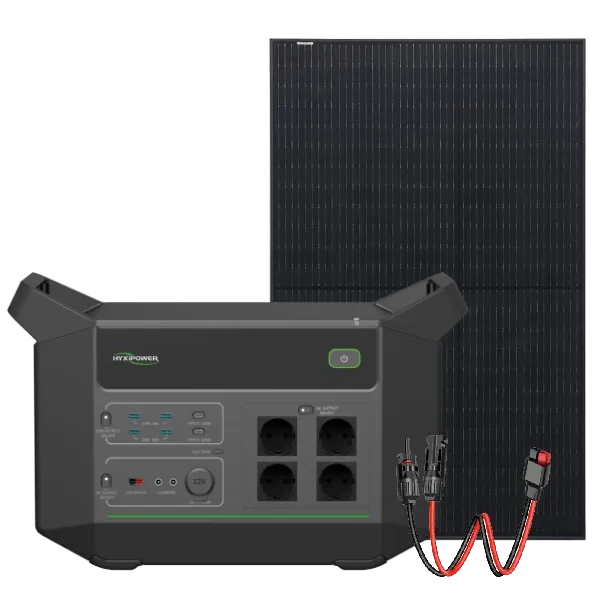 HYXiPower HYX-EA2000 + Risen Solar RSM40-8-400MB Full Black Система автономного живлення однофазна