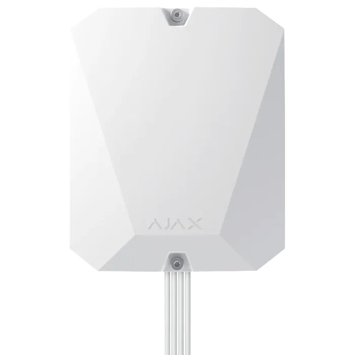 Ajax MultiTransmitter Fibra white Дротовий трансмітер