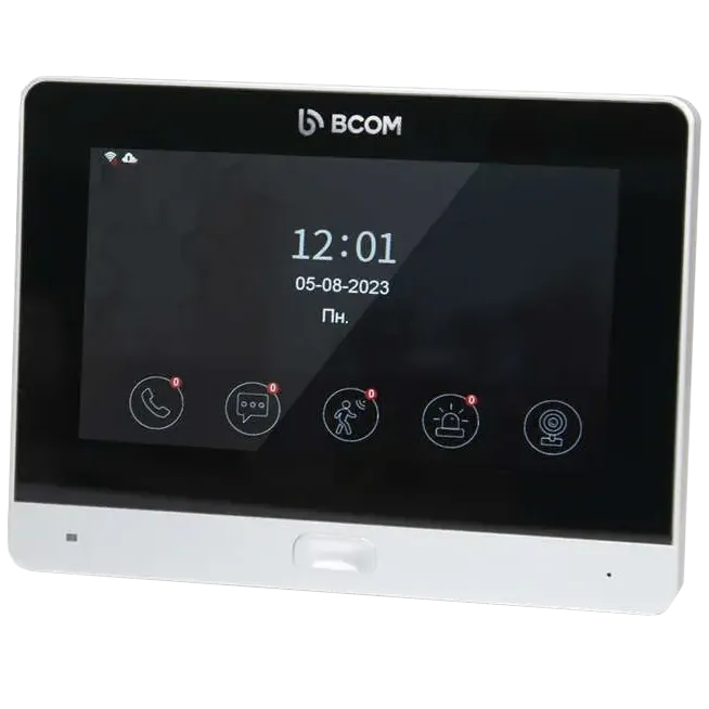BCOM BD-760FHD/T Silver Відеодомофон