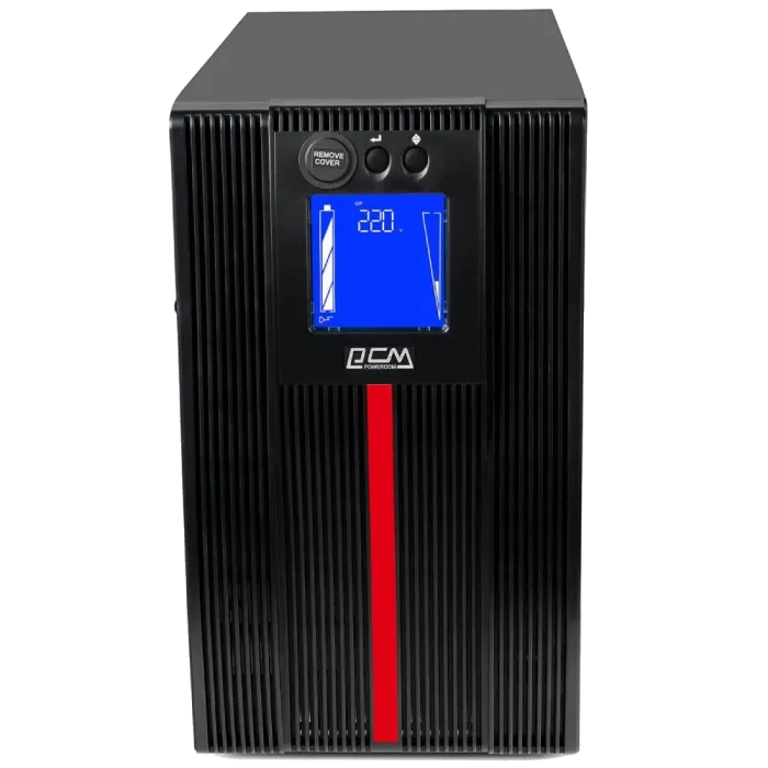 Powercom MAC3000 IEC LCD Джерело безперебійного живлення