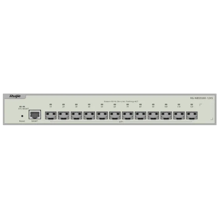 Ruijie Reyee RG-NBS5500-12XS Комутатор 12-портовий 10G SFP+ керований L3