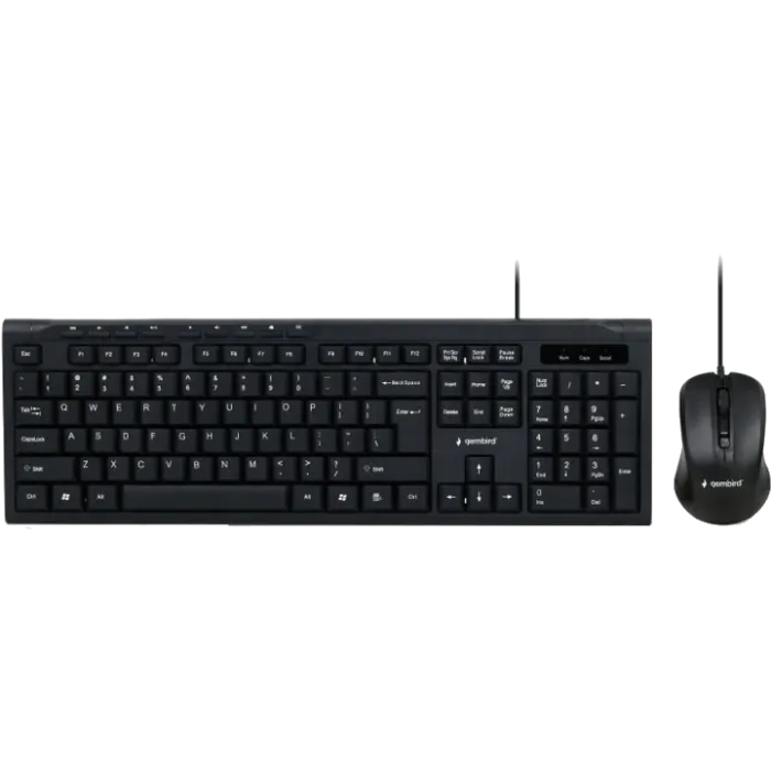 Gembird KBS-UM-03-UA USB (KBS-UM-03-UA) Комплект дротовий