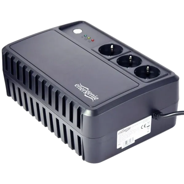 EnerGenie EG-UPS-3SDT600-01 600ВA апроксимована синусоїда Джерело безперебійного живлення