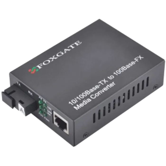 FoxGate EC-B-0,1-1SM-1550nm-20-LFP Медіаконвертер