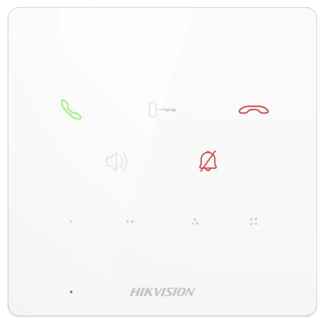 Hikvision DS-KH6000-E1/White Аудіодомофон IP мережевий POE