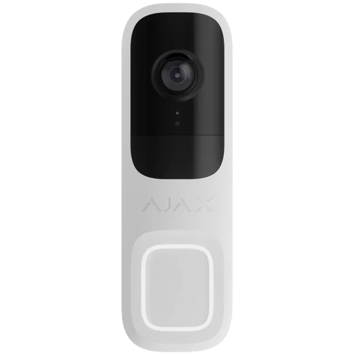 Ajax Doorbell White RAL 9003 Відеодзвінок
